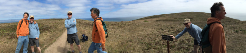 Bill and Rick in Pt. Reyes