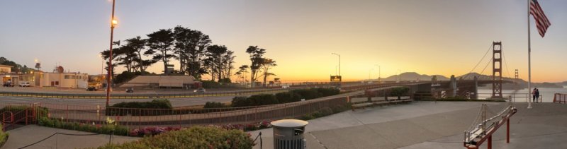 Golden Gate Bridge (south end)