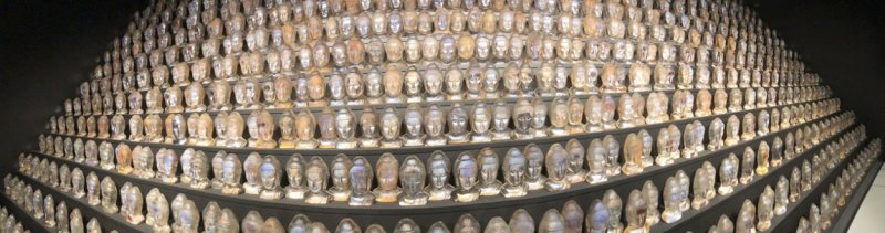 Glass Buddhas, St. Pete's, Florida